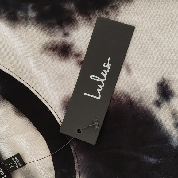 Lulu's Feeling Amazing Tie-Dye Sleeveless Shift Dres. size XL - Picture 5 of 8